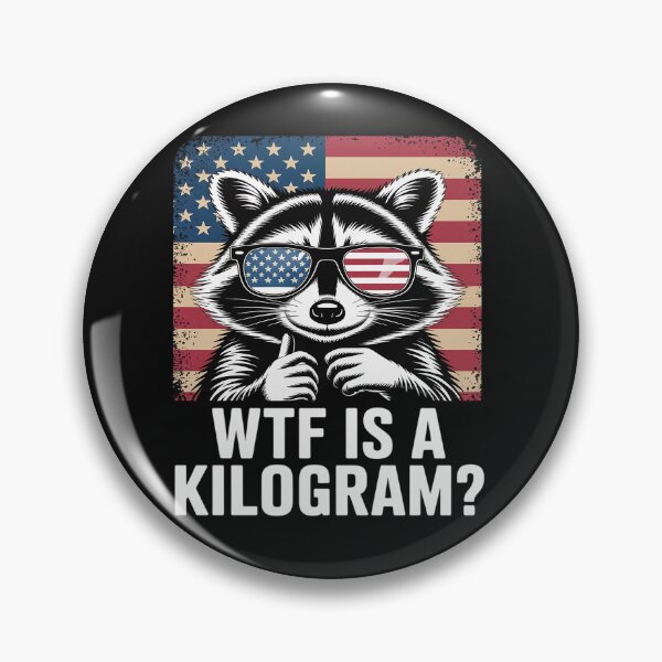 Item preview, Patriotic 4th Of July USA Pride WTF Is A Kilogram Raccoon designed and sold by tkhrbika.