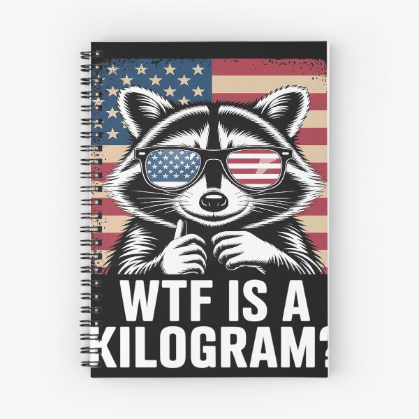 Item preview, Patriotic 4th Of July USA Pride WTF Is A Kilogram Raccoon designed and sold by tkhrbika.
