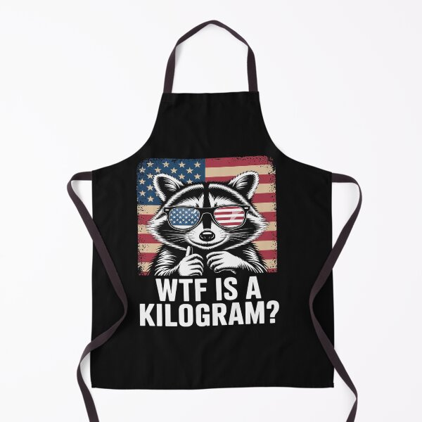 Item preview, Patriotic 4th Of July USA Pride WTF Is A Kilogram Raccoon designed and sold by tkhrbika.