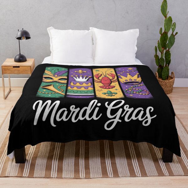 Item preview, Mardi Gras Mask King Cake Crawfish Louisiana designed and sold by SIGORDESIGN.