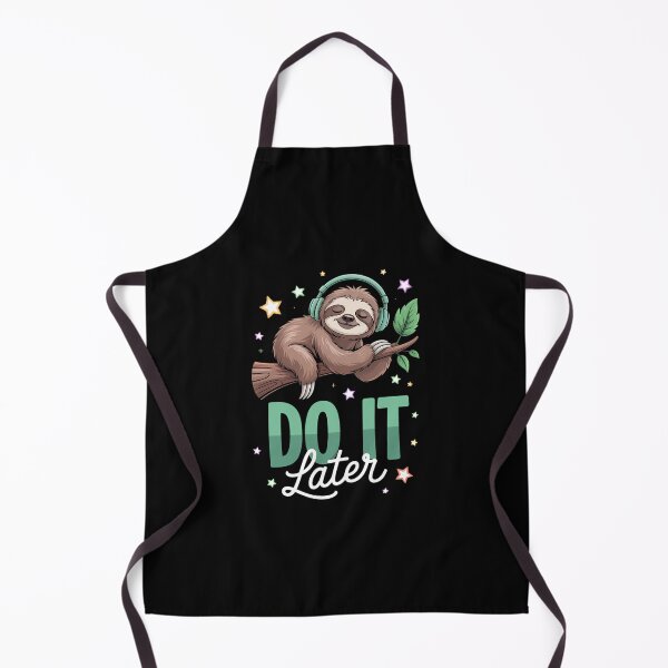 Item preview, Do it later like a sleepy Funny Sloth designed and sold by AsteriskDatBArt.