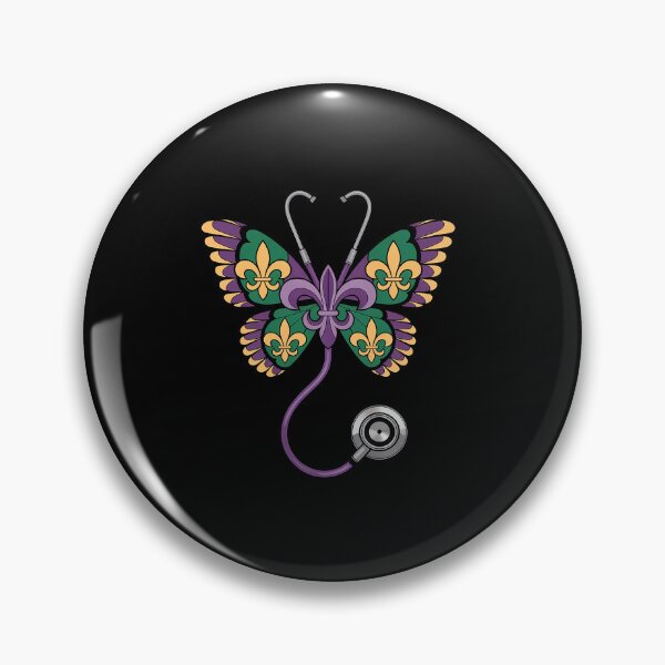 Item preview, Mardi Gras Nurse Coquette Louisiana Coquette Nurse designed and sold by SIGORDESIGN.