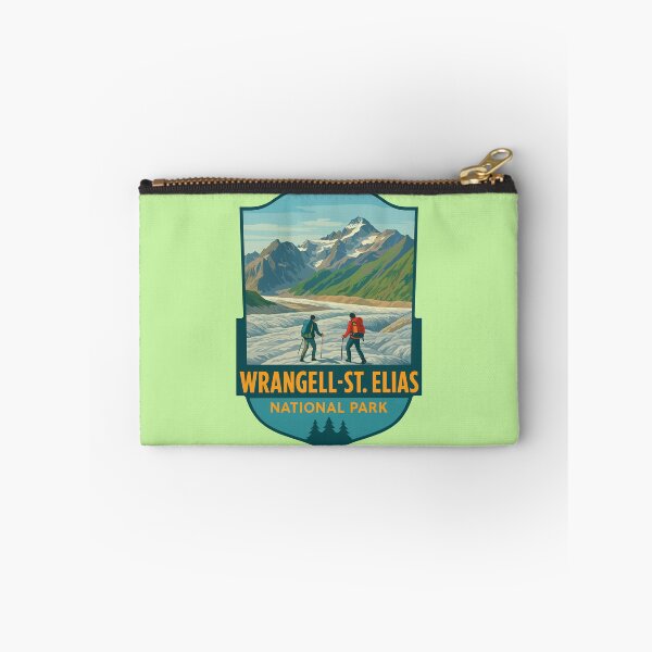 Item preview, Wrangell–St. Elias Alaska Mountain Sticker designed and sold by Ismeal Von.