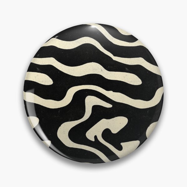 Item preview, Distorted Cream and Black Liquid Zebra Print designed and sold by Piotrek0001.