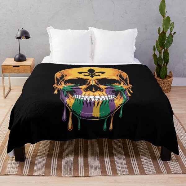 Item preview, Mardi Gras Skulls Men Women Girls Boys designed and sold by SIGORDESIGN.