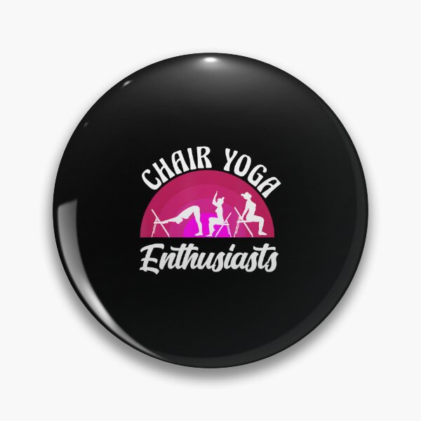 Item preview, Chair Yoga Enthusiasts Fitness Serenity designed and sold by AlanaKaren.