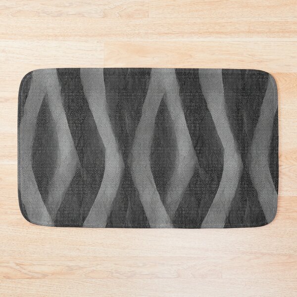 Item preview, Abstract Grey Dotted Halftone River Flow designed and sold by Piotrek0001.