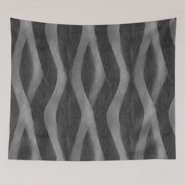 Item preview, Abstract Grey Dotted Halftone River Flow designed and sold by Piotrek0001.