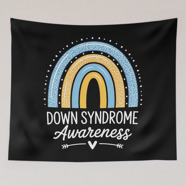Item preview, World Down Syndrome Awareness Month Rainbow National T21 Day designed and sold by AsteriskDatBArt.