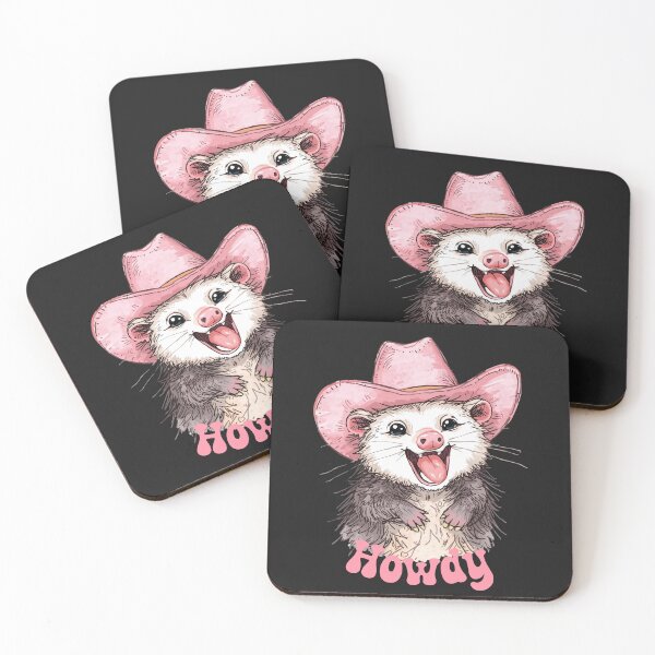 Item preview, Howdy Opossum Western designed and sold by SpacedOutRITZ.