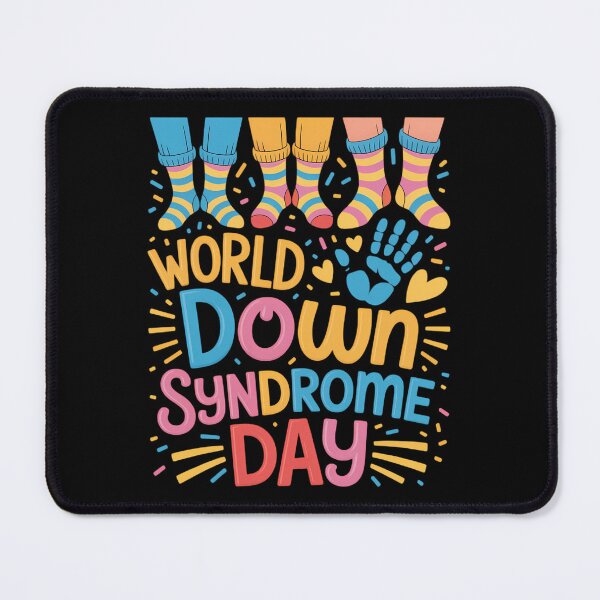 Item preview, World Down Syndrome Day Awareness Socks Down Right designed and sold by AsteriskDatBArt.