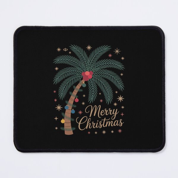 Item preview, Christmas Palm Tree Lights Tropical Holiday Island designed and sold by velltoons.