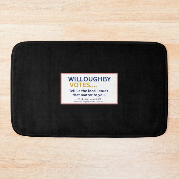 Item preview, Willoughby Votes Tell Us The Local Issues That Matter To You designed and sold by ButlerzoShopus.