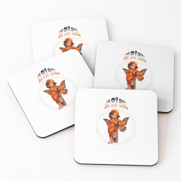 Item preview, Fly Girl in Kicks – MS Awareness Edition designed and sold by JIVORYARTWORK.