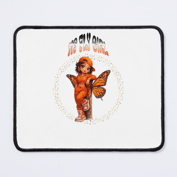 Item preview, Fly Girl in Kicks – MS Awareness Edition designed and sold by JIVORYARTWORK.