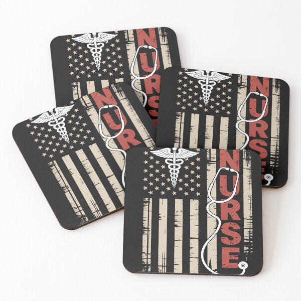 Item preview, Patriotic American USA Flag Correctional & RN Nurse Nursing designed and sold by tkhrbika.