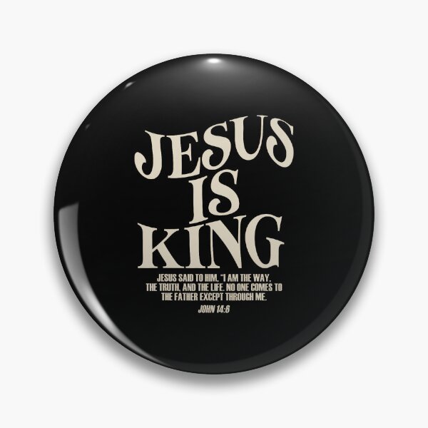 Item preview, Jesus Is King Bible Verse John 146 Christian God Religious designed and sold by MargieLauren.