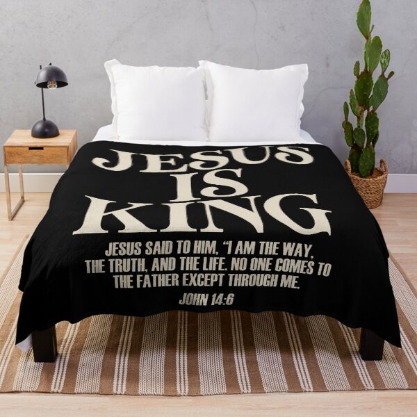 Item preview, Jesus Is King Bible Verse John 146 Christian God Religious designed and sold by MargieLauren.