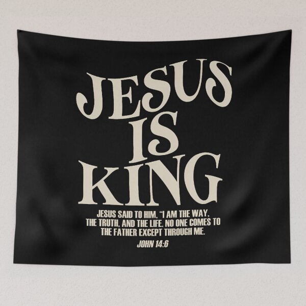 Item preview, Jesus Is King Bible Verse John 146 Christian God Religious designed and sold by MargieLauren.
