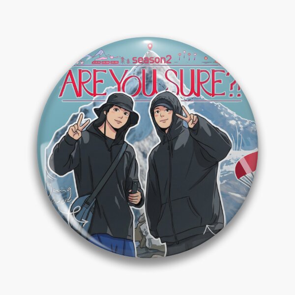 Item preview, Are You Sure - Jungkook & jimin season 2 designed and sold by sunshine4dsoul.