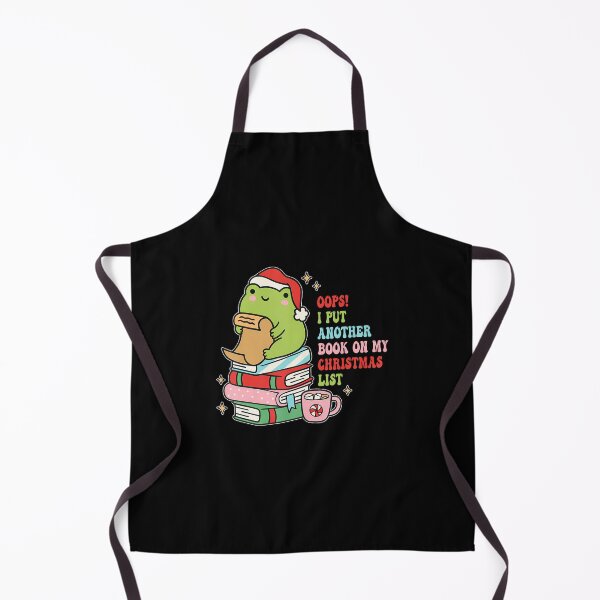 Item preview, Oops I Put Another Book On My Christmas List Frog Santa designed and sold by CeciliaMay1.