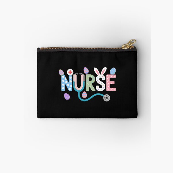 Item preview, Nurse Bunny Ears Egg Stethoscope Cute Easter Scrub designed and sold by AsteriskDatBArt.