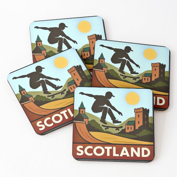 Item preview, Scotland - Skateboarding Culture designed and sold by Myra365Art.