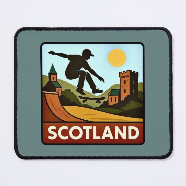 Item preview, Scotland - Skateboarding Culture designed and sold by Myra365Art.