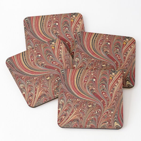 Item preview, Vintage Marbled Paper Pattern Retro Abstract Design designed and sold by PinUpPizzazz.