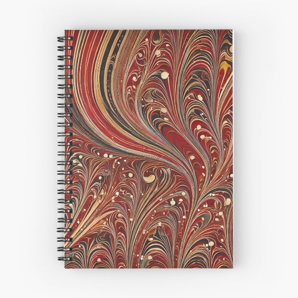 Item preview, Vintage Marbled Paper Pattern Retro Abstract Design designed and sold by PinUpPizzazz.
