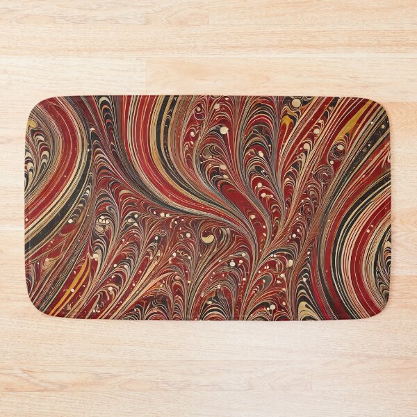 Item preview, Vintage Marbled Paper Pattern Retro Abstract Design designed and sold by PinUpPizzazz.