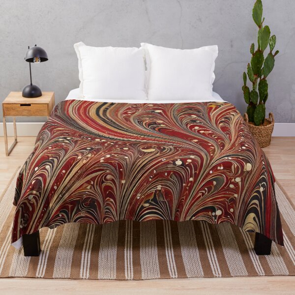 Item preview, Vintage Marbled Paper Pattern Retro Abstract Design designed and sold by PinUpPizzazz.