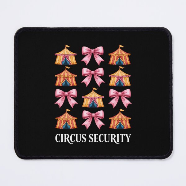 Item preview, Circus Security Carnival Tent Girl Mom Coquette Bow designed and sold by velltoons.