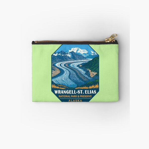 Item preview, Wrangell–St. Elias Alaska Mountain Sticker designed and sold by Ismeal Von.