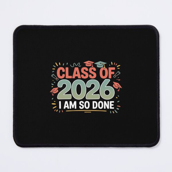 Item preview, Class of 2026 I Am So Done Vintage Graduation Art designed and sold by velltoons.