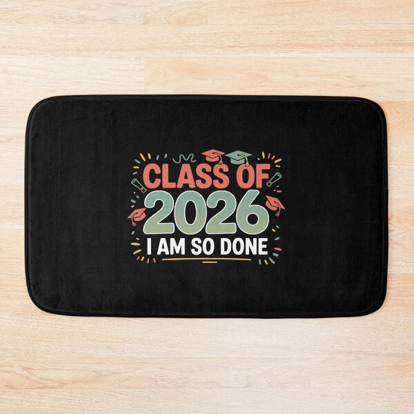 Item preview, Class of 2026 I Am So Done Vintage Graduation Art designed and sold by velltoons.