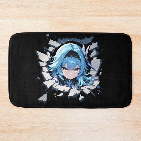 Item preview, Eula Peeking Through Wall Chibi Style From Genshin Impact Game designed and sold by TorbenKuhano.