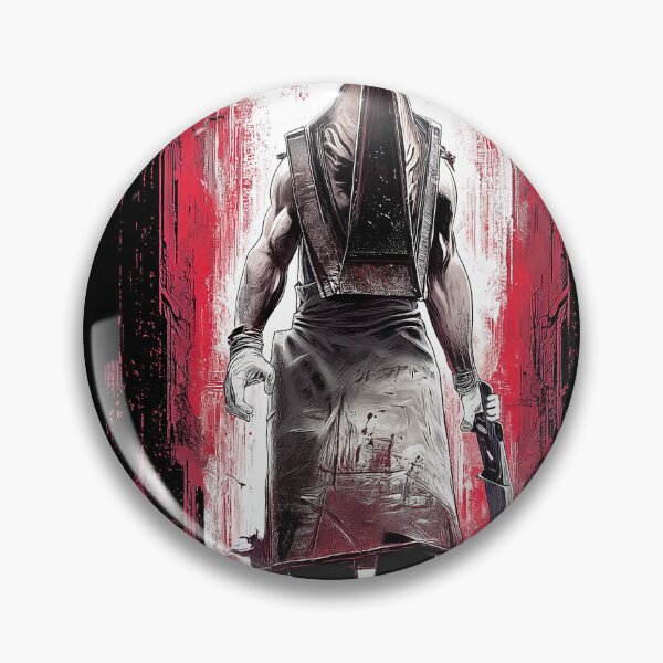 Item preview, Pyramid Head Silent Hill 2 Art Print – Executioner of Silent Hill Design designed and sold by Senpaiwaves.