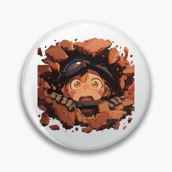 Item preview, Riko Peeking Brave Girl Made In Abyss Anime designed and sold by TorbenKuhano.