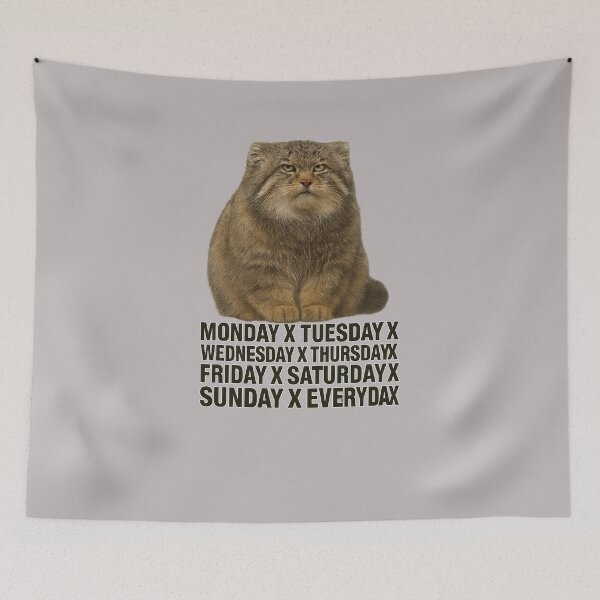 Item preview, Pallas Cat is grumpy designed and sold by Philip Duxfield.