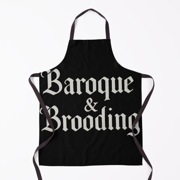 Item preview, Baroque & Brooding – Gothic Aesthetic Typography – Dark Academia Quote Design designed and sold by Mouraludia.