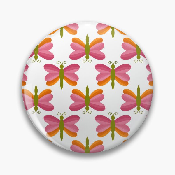 Item preview, Summer sorbet butterflies pattern designed and sold by Home Cyn Home.