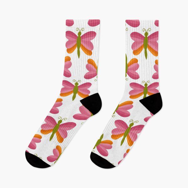 Item preview, Summer sorbet butterflies pattern designed and sold by Home Cyn Home.