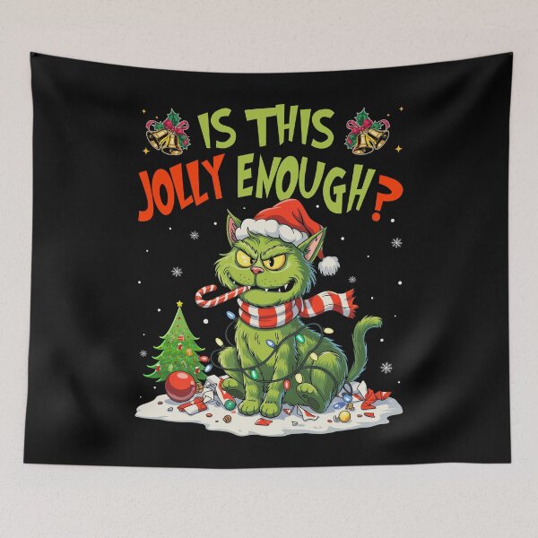 Item preview, Is Meme Funny Christmas Classic This Jolly Enough Merry designed and sold by MackenzieBin.