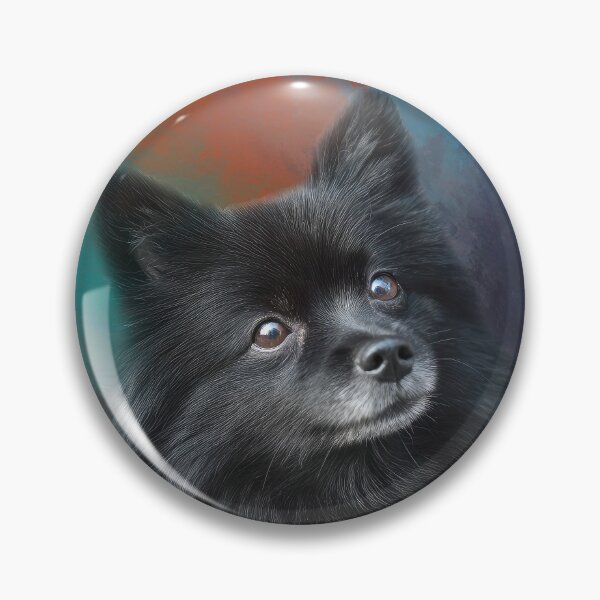Item preview, Black German Spitz 01 designed and sold by Elisabeth Lucas.