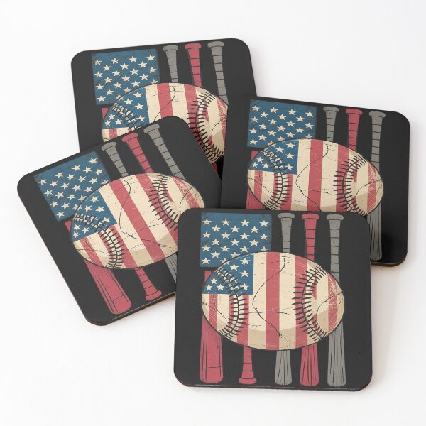 Item preview, Patriotic Baseball 4th Of July USA American Flag designed and sold by BlueCreator-inc.