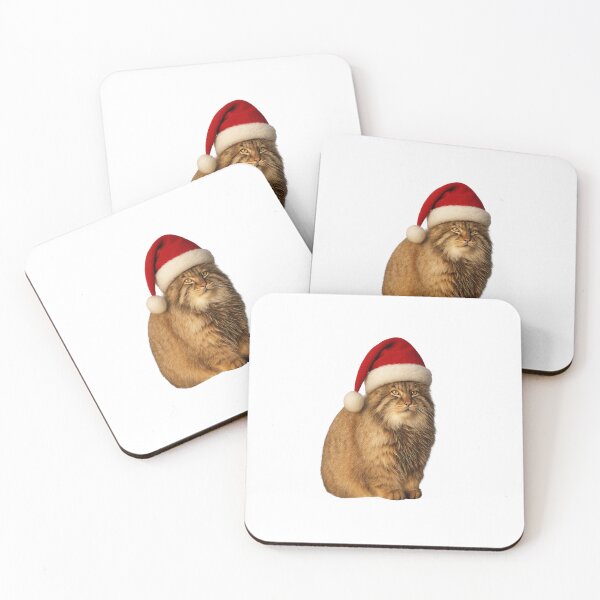 Item preview, Pallas cat for Christmas designed and sold by Philip Duxfield.