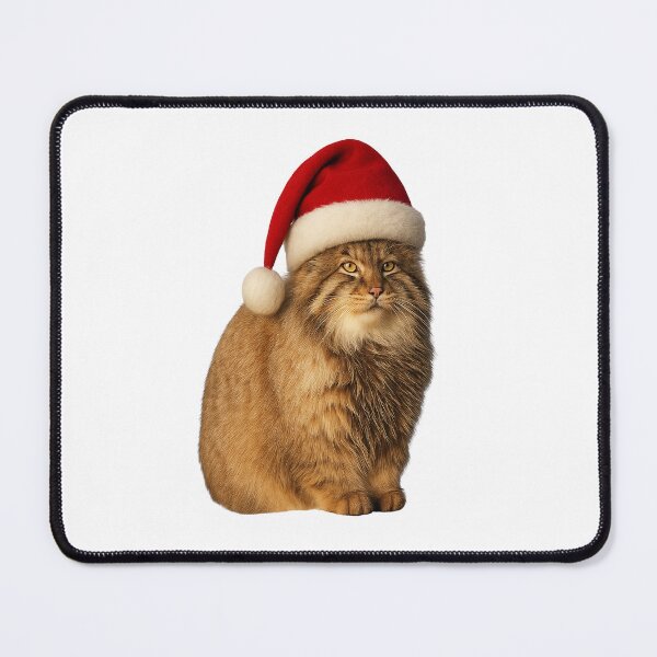 Item preview, Pallas cat for Christmas designed and sold by Philip Duxfield.