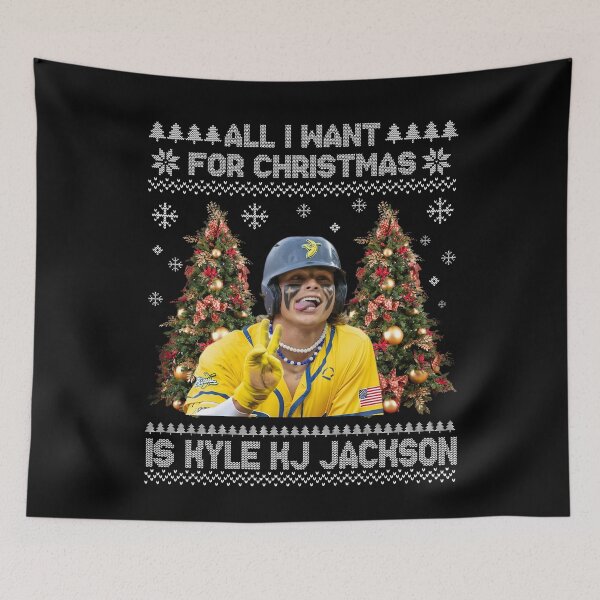 Item preview, All I want for Christmas is a Kyle KJ Jackson designed and sold by Angryblu3.