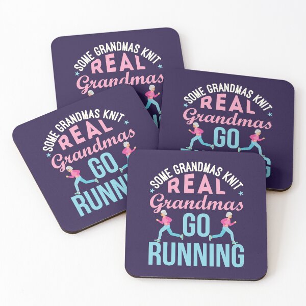 Item preview, Some Grandmas Knit Real Grandmas Go Running designed and sold by jaygo.